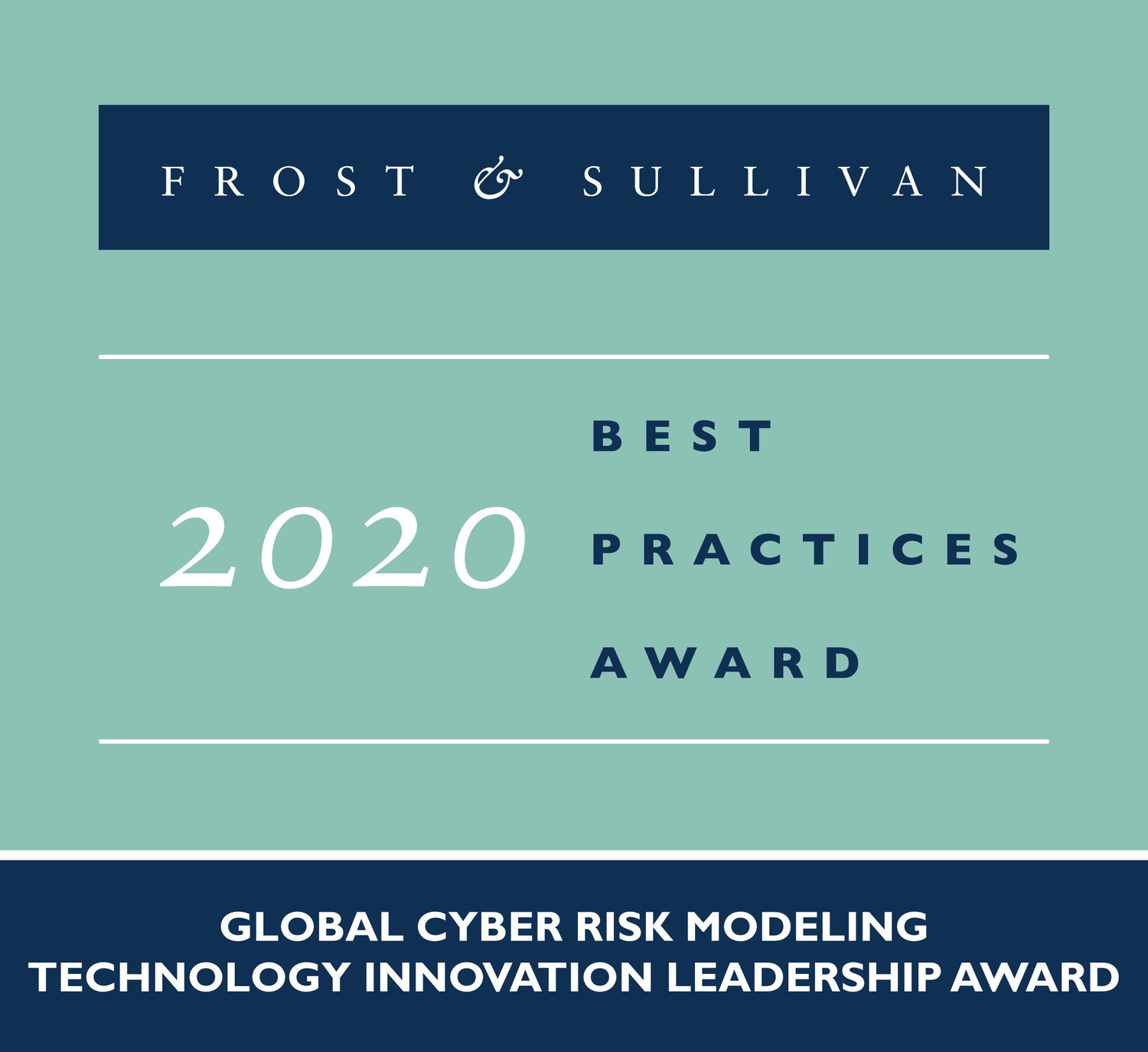 Cyberwrite Awarded Most Innovative Cyber Risk Modeling Technology Firm by Frost & Sullivan.